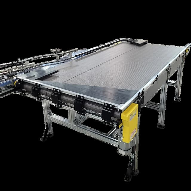 48 Series Modular Plastic Belt Open BiFlow Table Enterance Openning