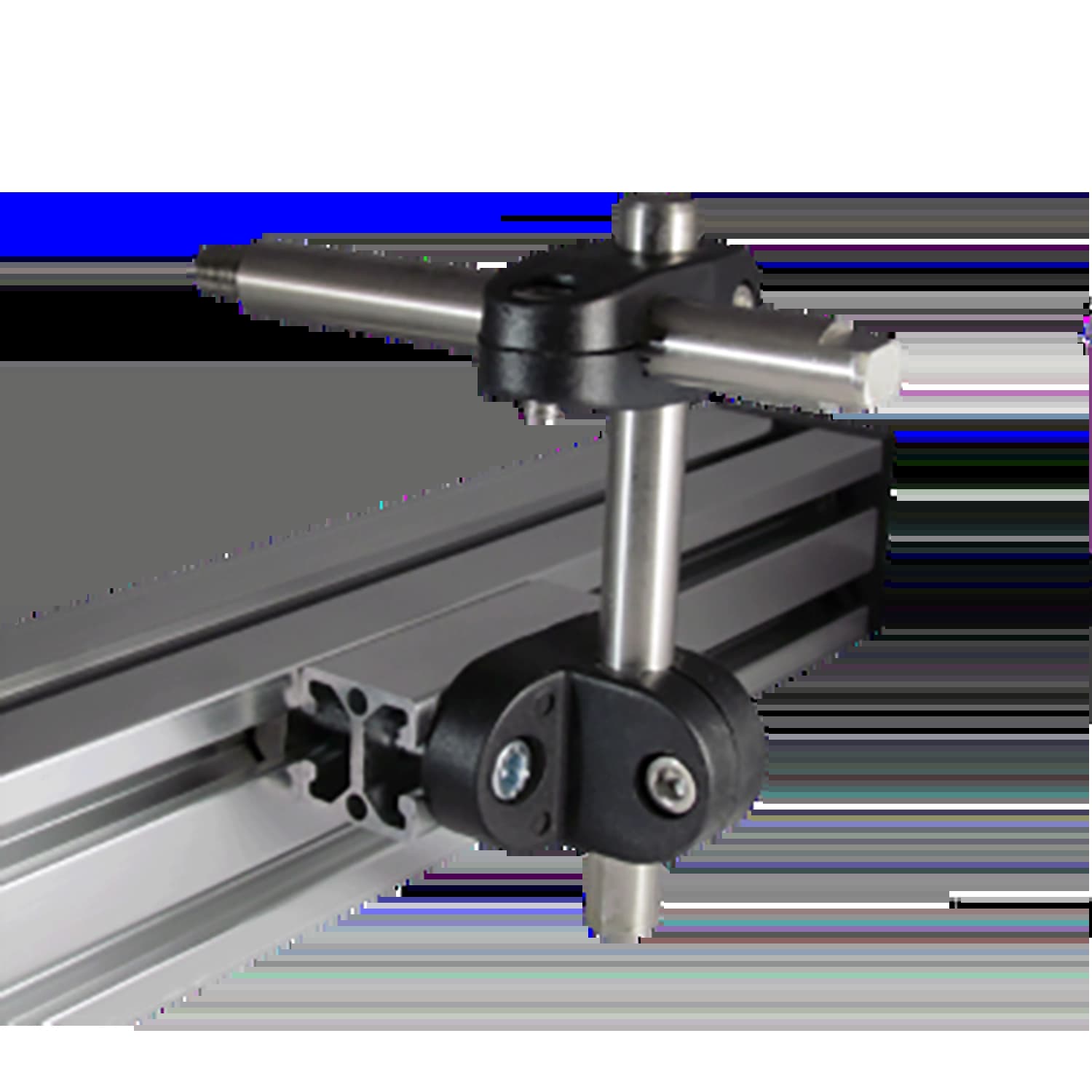 Side Rail Adjustable Assembly for Profile P0102 - P0104 (Plastic)